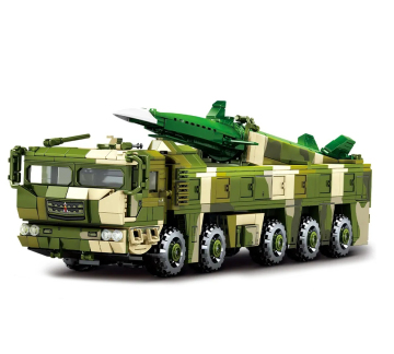 SEMBO Df-17 Hypersonic Ballistic Missile Model Building Blocks Set: 105801 - City, Military, Battle, Army, Car, Soldier Figures, Blocks Toys