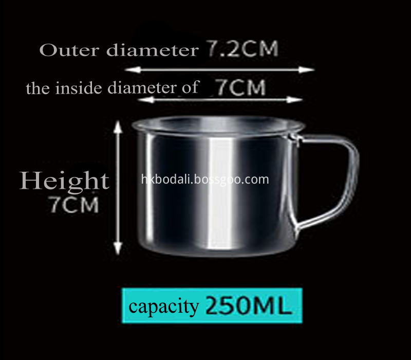 304 stainless steel cup comfort cup