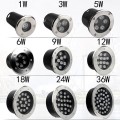 18W LED LUCE INGROUND