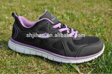 women sport shoes active sport shoes ventilation black sport running sneaker