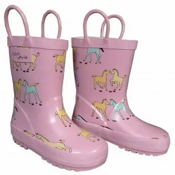 Girls' Rain Boots New Frozen Princess Shoes Size 23-36