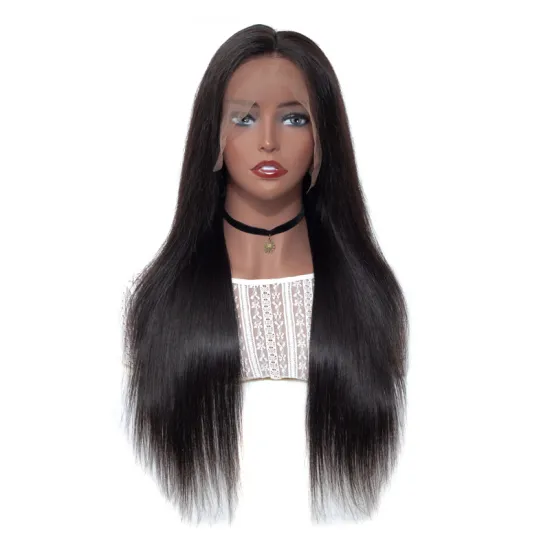 Hot Sale Natural Virgin 40 Inch Full Lace Wigs Human Hair Brazilian