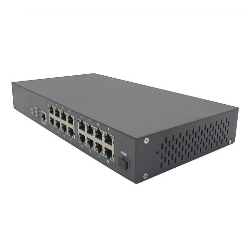 Web Management 16Port FE lron Shell Epon Onu