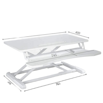 Bureau pliant d'ordinateur portable flexible réglable portable