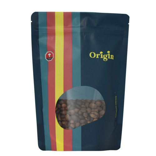 wholesale printed laminated coffee pouch with window