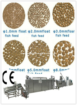 Automatic Floating Fish Food Machinery, Pet Food Production Line