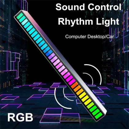 2021 32-bit Music Level Indicator: Advanced Sound Control & Rhythm Light System
