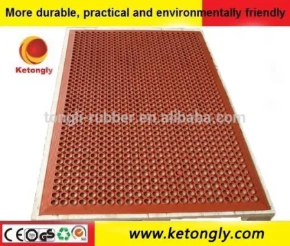 Rubber Anti-slip Kitchen Mat, Rubber Flooring