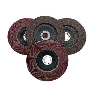 125mm abrasive flap disc 5inch aluminum oxid