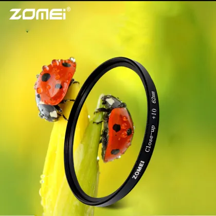 Zomei Macro Close-up Lens Filter +1 +2 +3 +4 +8 +10 Optical Glass Camera Filter Enlarging Shooting for Canon Nikon DSLR Camera