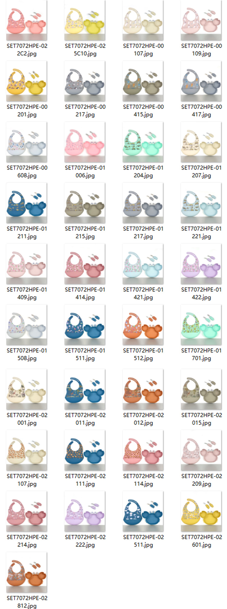 silicone feeding set MFZ-A022