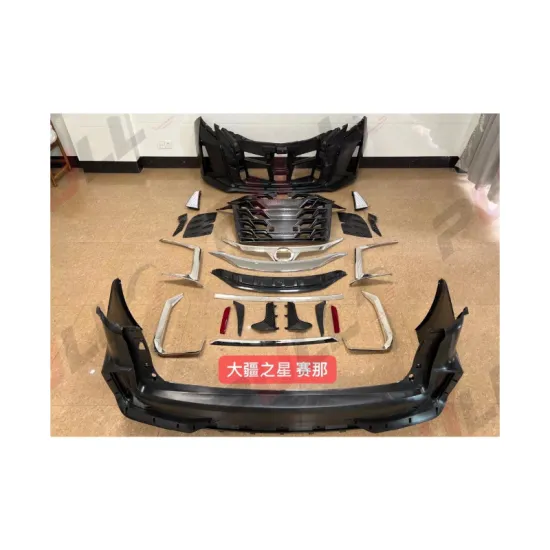 High Quality Body Kit for 2021 Toyota Sienna - Front and Rear Bumper with Grille