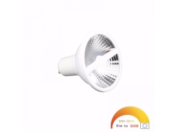 DIM TO WARM LED AR70 LAMP GU10 5W COB REFLECTOR DIMMABLE 2200-2800K