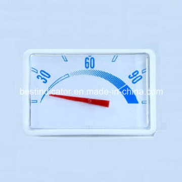 Water Heater Spare Parts Plastic Thermometer