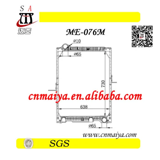 6525014401 autoparts for radiator