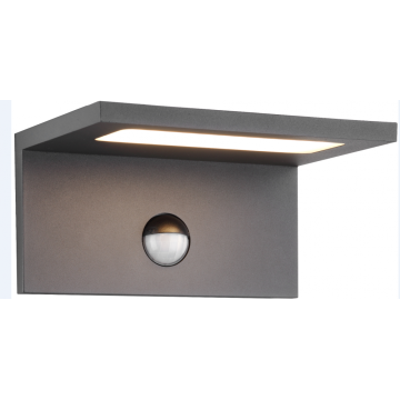 Lampu dinding outdoor aluminium LED