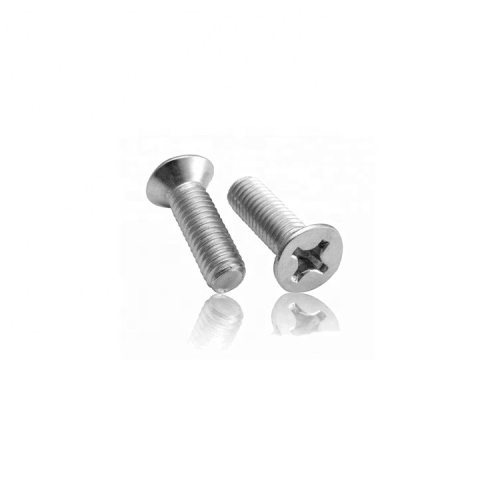 DIN965 Stainless steel Cross recessd countersunk head screw