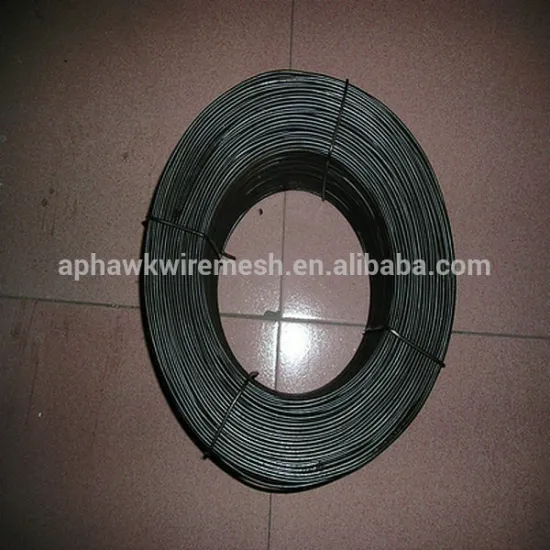 16 gauge black annealed tie wire ISO 9001