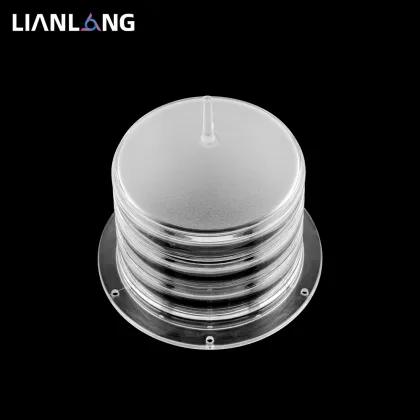 PMMA plastic led navigation light optical lens optical lens plastic LED lens PMMA optical lens