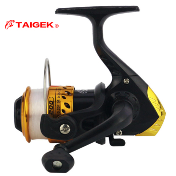 TAIGEK 200 Series Spin Plastic Cheap Carp Fishing Reel