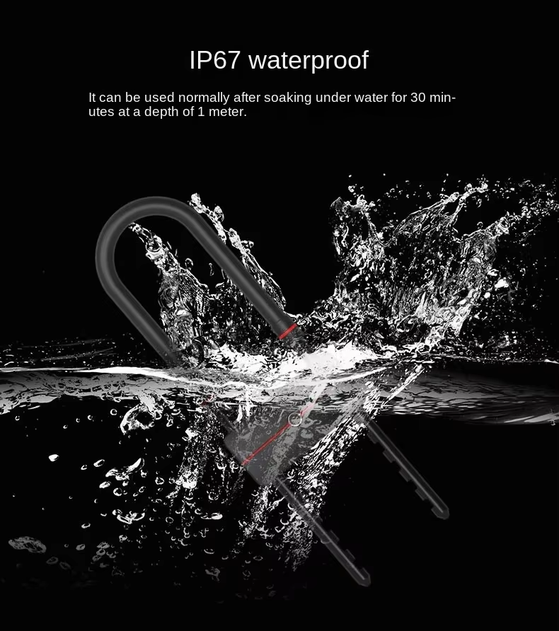 4 1 Fingerprint u-shape lock