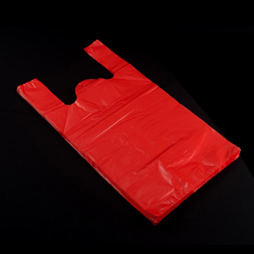 Ldpe Customized and Promotional Plastic Vest Shopping Bag