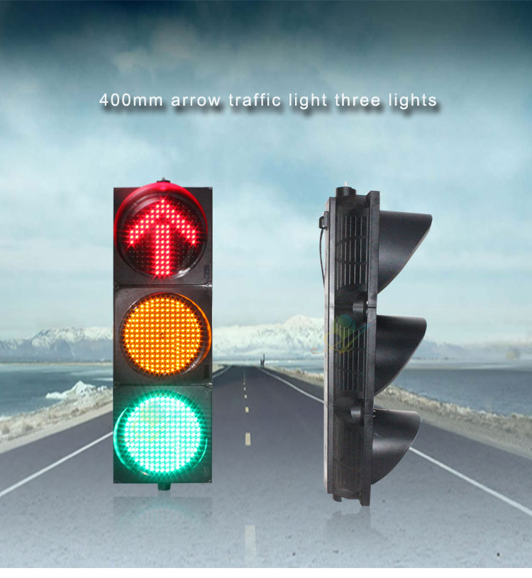400mm arrow traffic signal light_01