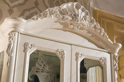 Wooden Living Room Furniture Royal Design Display Cabinet