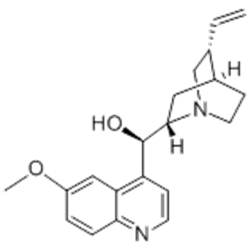 Cinchonan-9-ol, 6&#39;-metoksi -, (57263822,8 alfa, 9R) - CAS 130-95-0