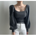 Women's Puff Sleeve Tops Sweaters