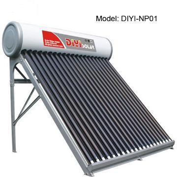 low pressure vacuum tube solar hot water