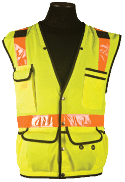 new design vest logo custom high visibility