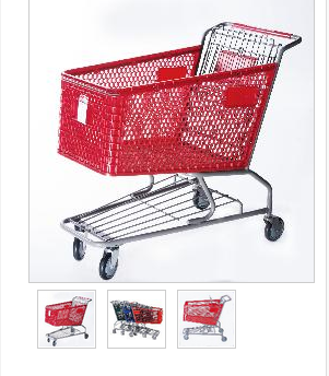 Plastic Shopping Cart (YRD-S180)