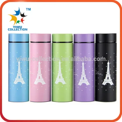 Stainless steel thermal water bottle for cold rustless thermal bottle