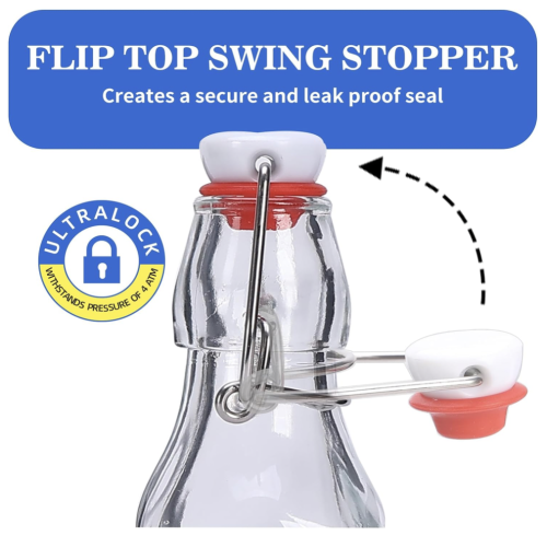 12 garrafas de cerveja de vidro selado/conjunto