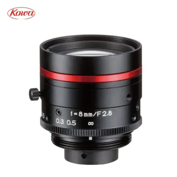 KOWA LM8JC5MC Industrial Vision System: Fixed Focal Length Camera Lens with Multifocal Length Capability