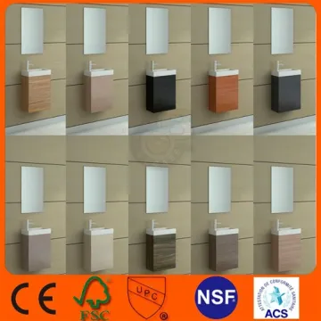 Bathroom Cloakroom Wall Mount Vanity Unit Cabinet Basin Sink