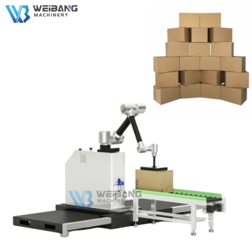 Factory Direct Sale: Automatic Robot Palletizer for Carton Stacking