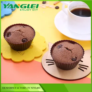 factory whosale Made of food grade material silicon cake mold