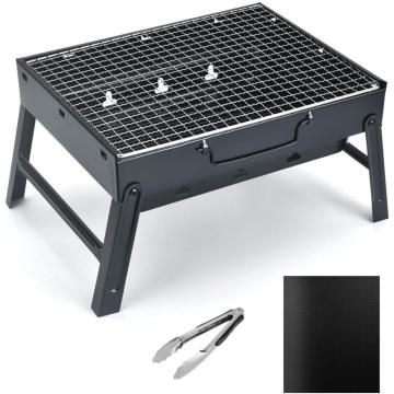 folding outdoor barbecue grill