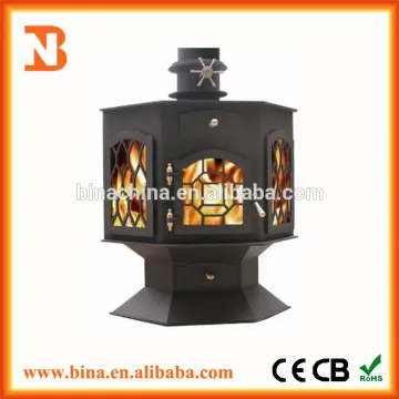 Hot selling outdoor place cast iron Wood burning stove