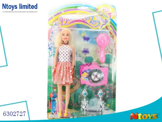 6302727 LOVELY 11INCH VINYL DOLL FOR GIRL PLAY