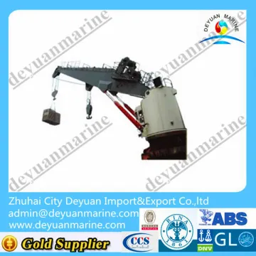 Knuckle Telescopic Boom Ship Crane