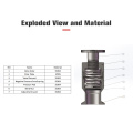 2 Inch PRV Clamp Type Adjusting Exhaust Valve