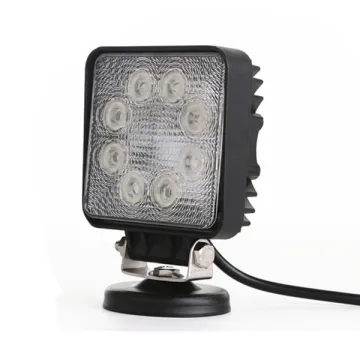 Hot sale 4 inch led work light, 12v 24v led excavator working headlights, 24 watt led work light