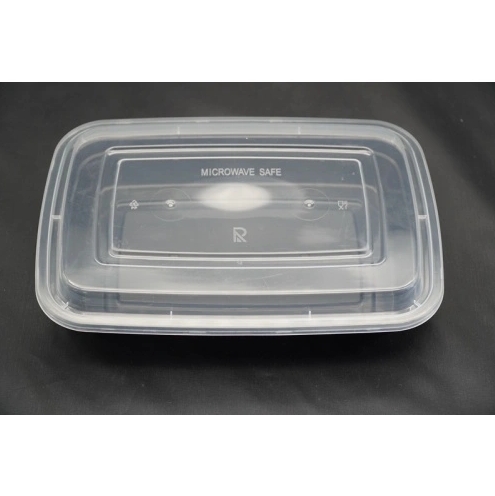 28oz square disposable food container