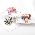 3D Születésnapi Torta Pop Up Musical Card