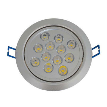 12W LED Ceiling Light with Color Temperature and Brightness Adjustable, 0 to 58W Power Consumption