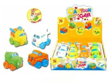 CARTOON FRICTION CAR