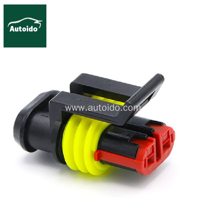 2Pin /Female 282080-1 Automotive Electrical Connectors